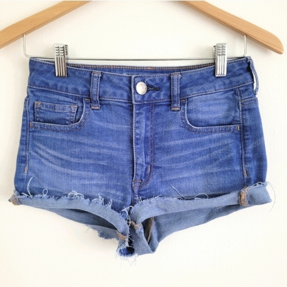 American Eagle Hi Rise shortie size 4 - Picture 1 of 9